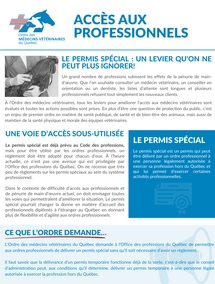 Accès aux professionnels
