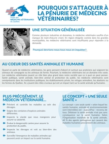 Pourquoi s'attaquer à la pénurie de médecins vétérinaires?